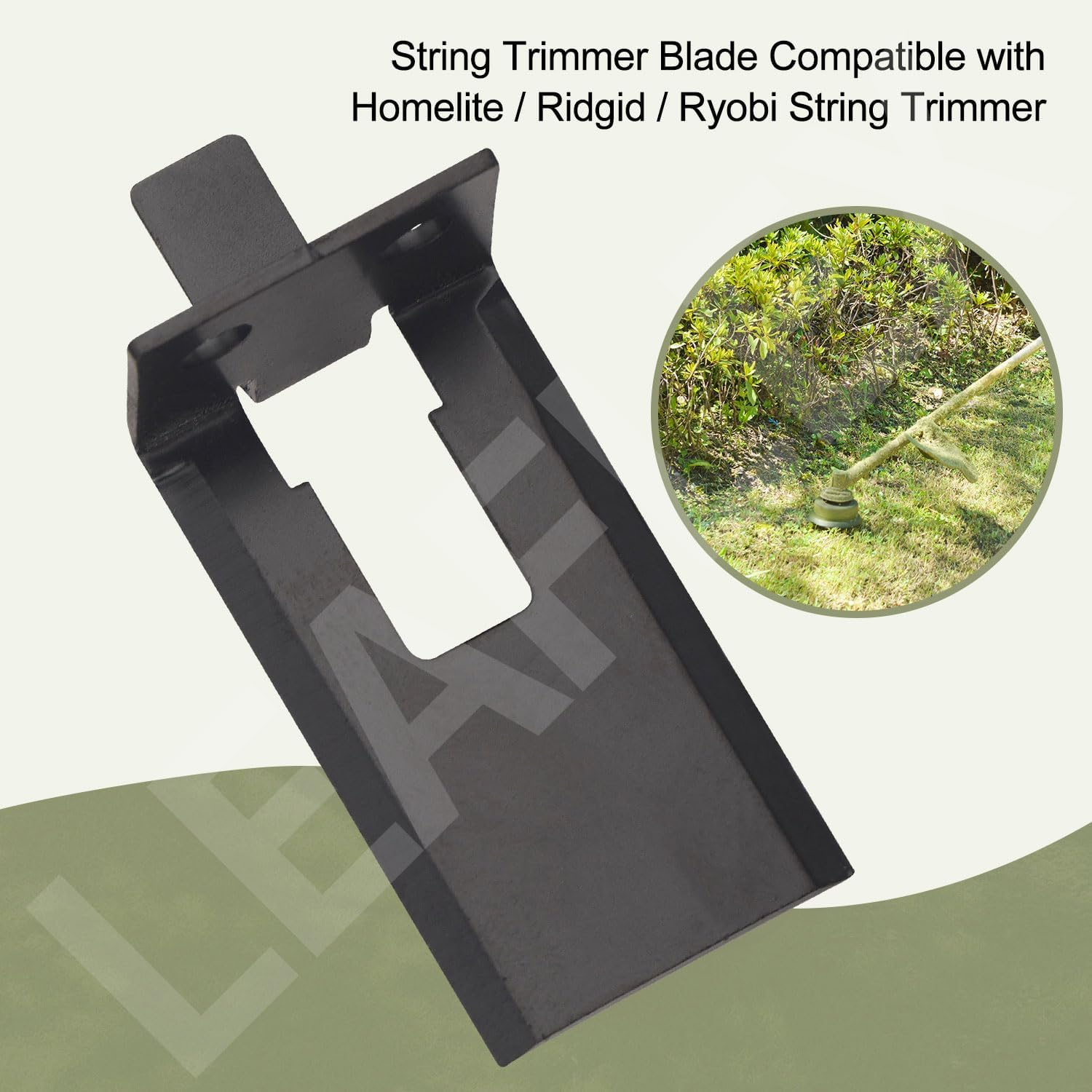 2 Pack 638016003 Line Cutting Blade/Trimmer Line Knife Cutter for Homelite RY15523A RY15523AVNM String Trimmer, String Trimmer Line Cut-Off Blade image number 4