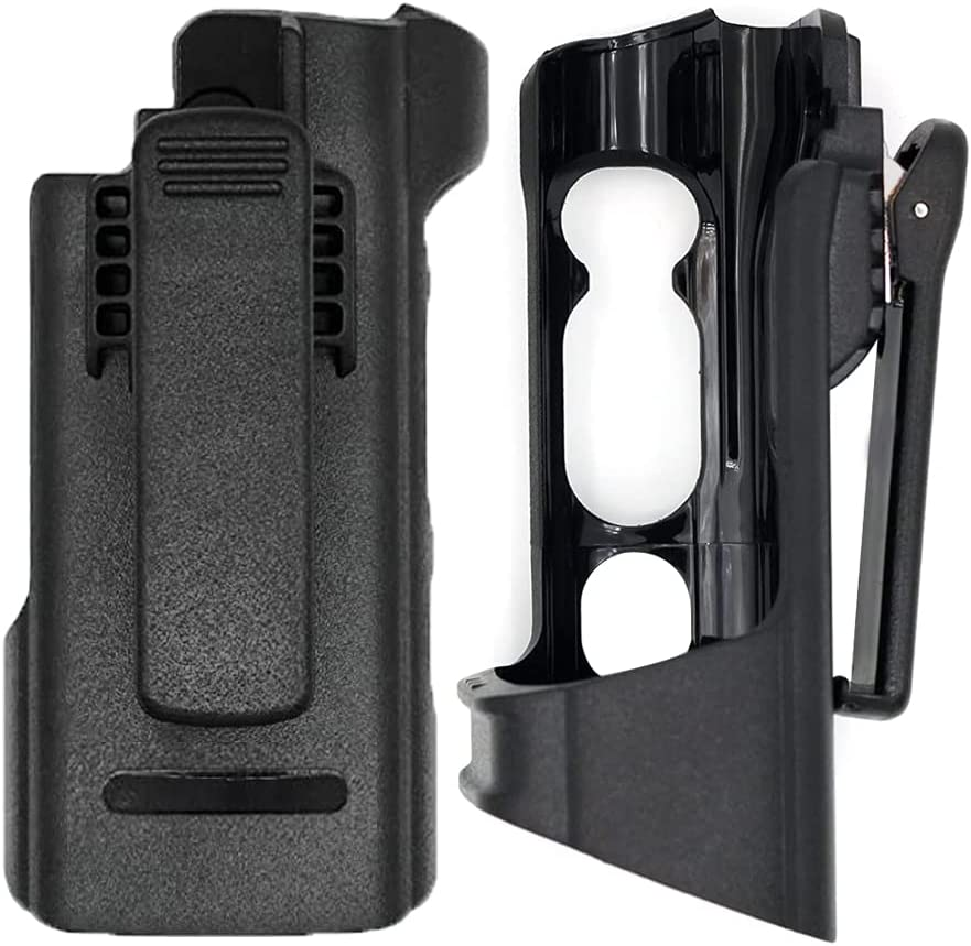 Holster for Motorola APX 6000 APX 8000 PMLN5709 PMLN5709A Radio Holder Carry Case with Belt Clip Models 1.5, 2.5 and 3.5 (Black 1PACK) image number 4