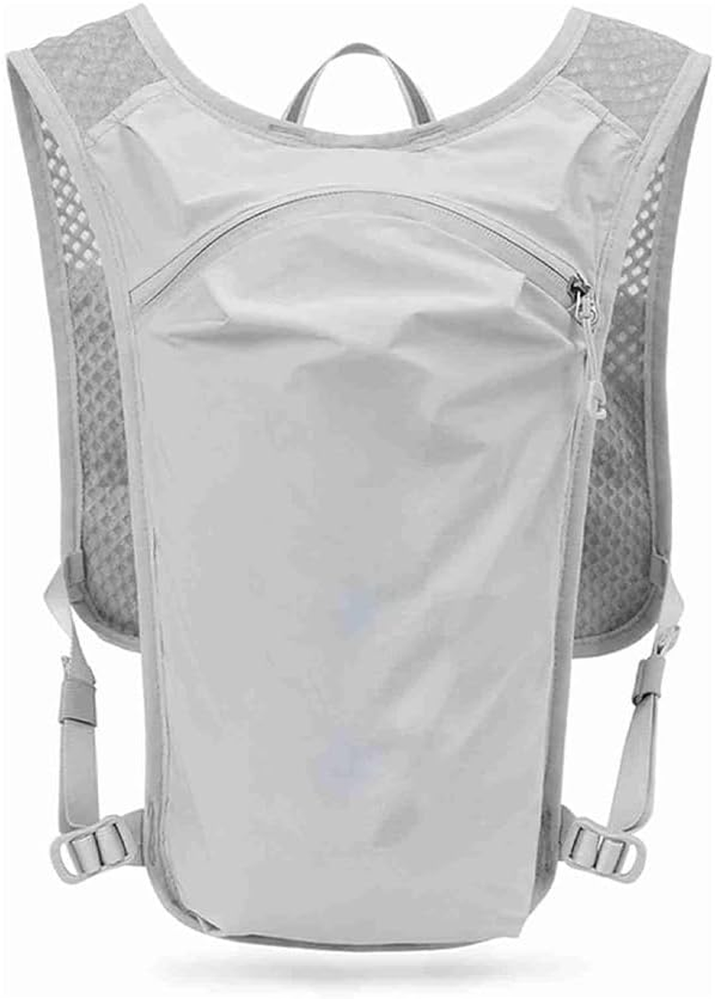 Running Hydration Backpack, Lightweight Insulated Pack with 250ML Water Bladder Bag Daypack for Hiking Trail Running Cycling Race Marathon for Women Men image number 4