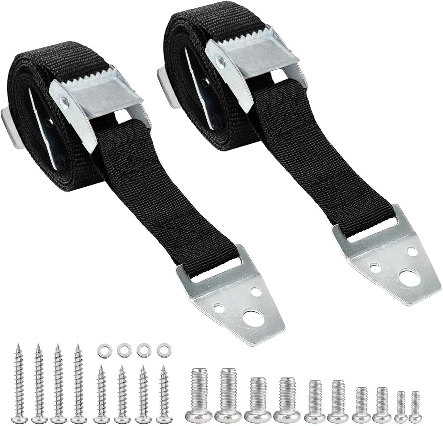 2 Pack TV Safety Straps, Hhdvdywgd TV anti Roll and Rewind for Baby Proofing &ndash; Secure Flat Screens, Dresser, Cabinet to Wall/Stand, Heavy Duty Earthquake Straps image number 3