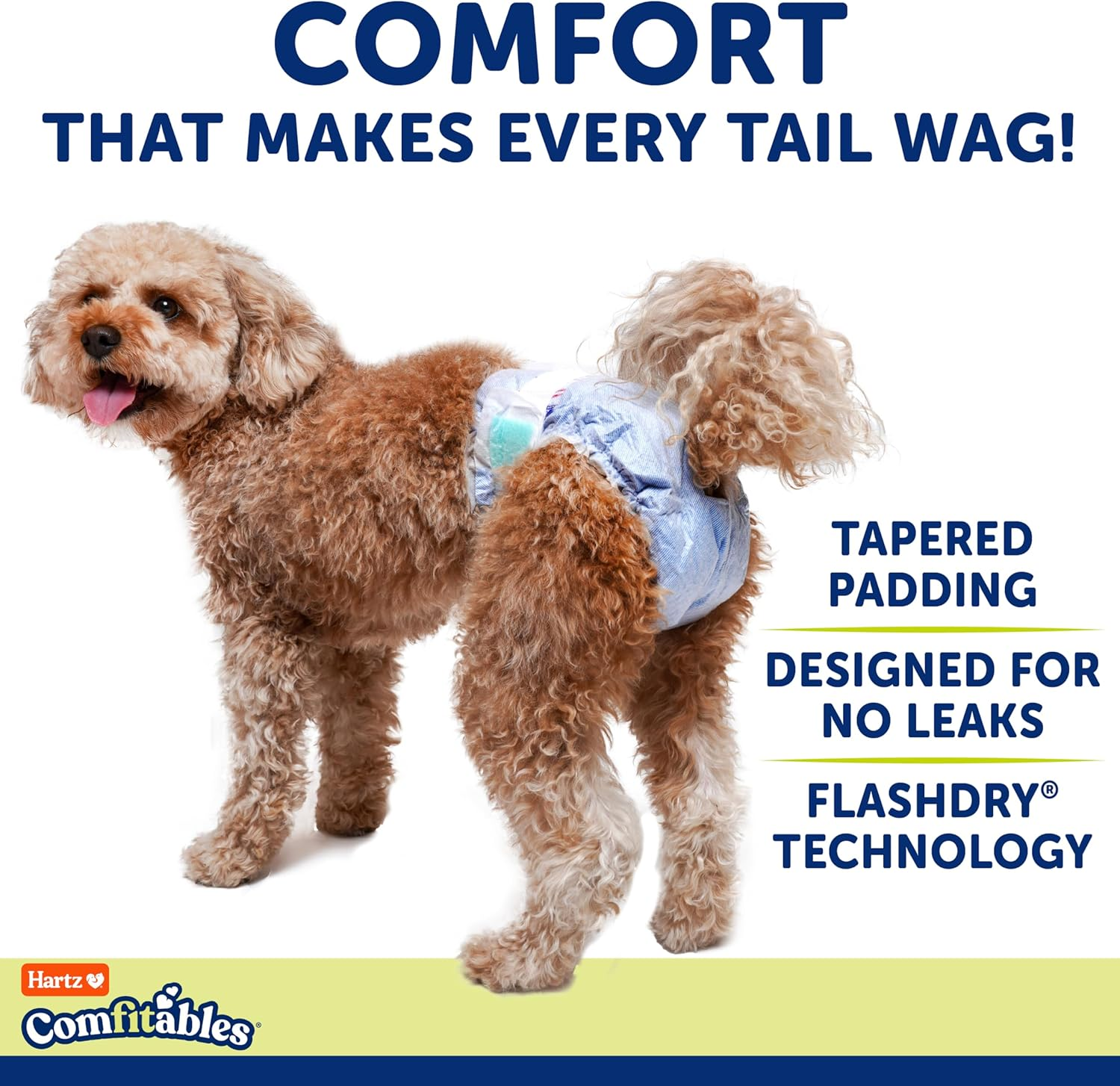 Disposable Dog Diapers with Flashdry Gel Technology &ndash; SS, 38 Count image number 5
