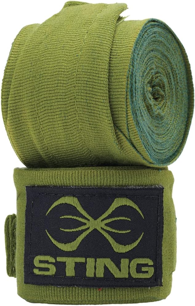 STING Elasticized Hand Wraps for Boxing, MMA, or Muay Thai