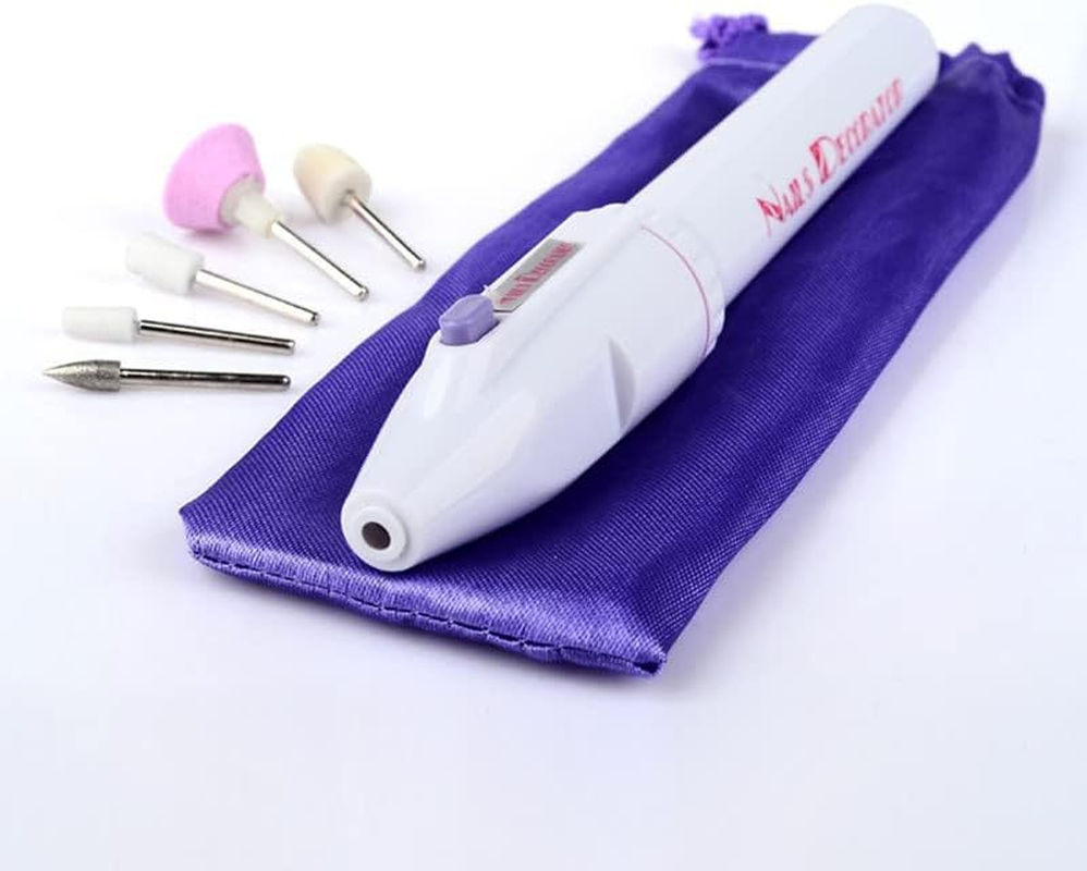 Ziyan Manicure Professional Electric Nail Cutter Nail File Set Pedicure with 5 Grinding Heads image number 5