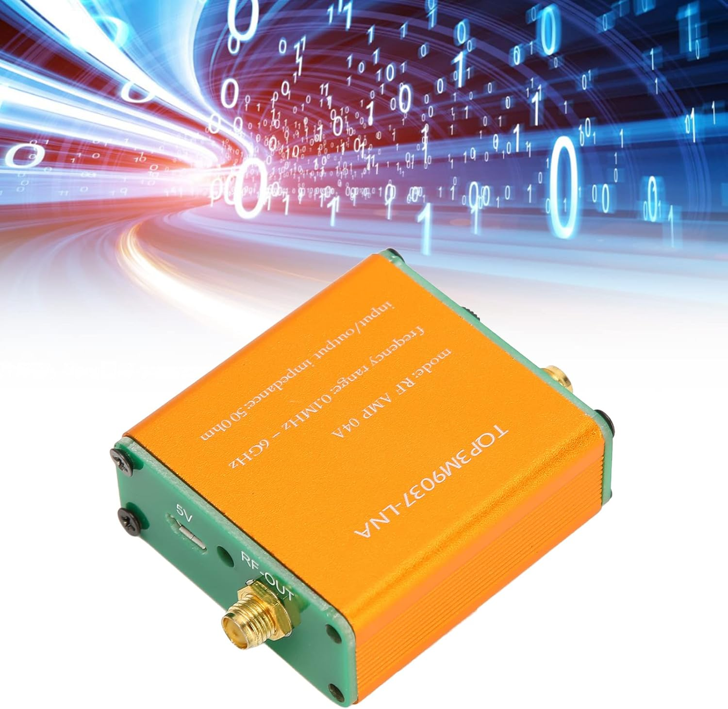 Low Noise Amplifier, 0.1Mhz-6Ghz Full Band Ultra Low Noise Amplifier Module, 20Db High Gain LNA. (Battery Not Included) image number 6