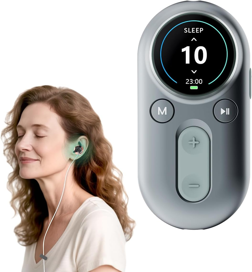 Luna Vagus Nerve Stimulator, Relaxation Device for Long-Term Wellness, Patented Vagus Nerve Wearable Device for Restore Calm, Stress Relief and Recover, Four Modes
