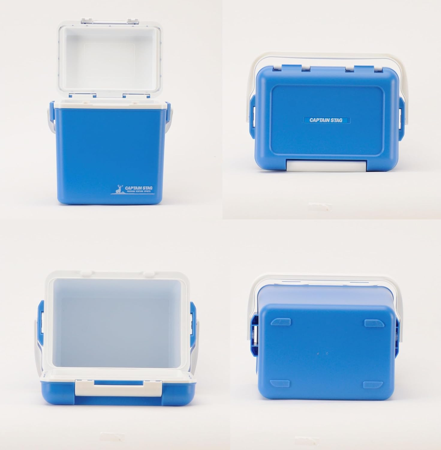 Captain Stag Cooler Box [Cielo Capacity 6.8/12/22/28/33L Blue/Matte Blue] [CS Charmant Capacity 7/14/25/35/45L Beige/Blue Blue/Blue Gray] Made in Japan image number 7