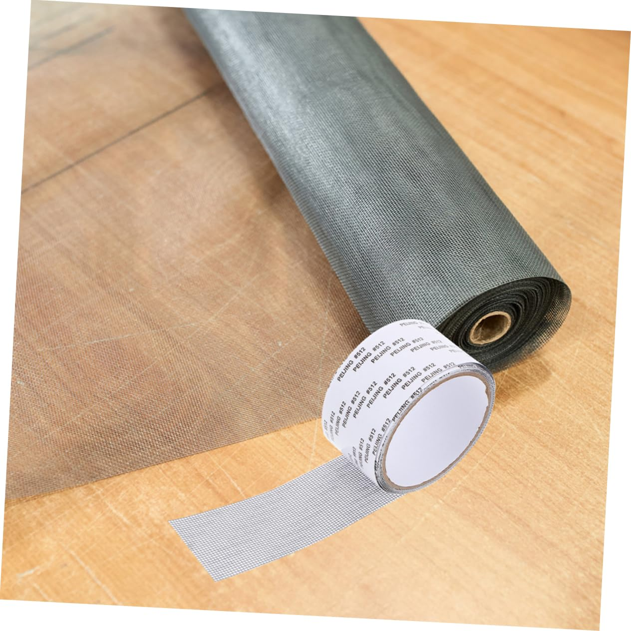 KONTONTY 4 Rolls Window Screen Repair Tape Self Adhesive Mesh Kit Grey Cuttable PVC Patch for Windows or Doors 5Cm X 2M Each - Multi image number 7