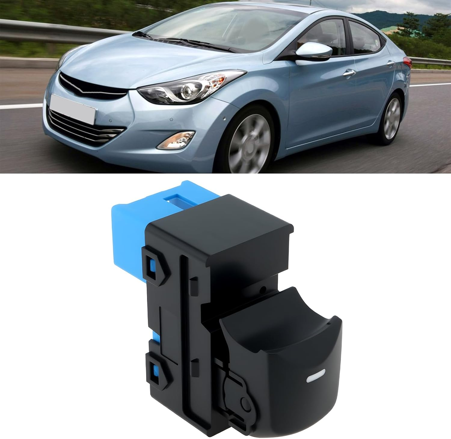 Emsea Passenger Side Electric Window Switch 93580-4V000 Compatible with Hyundai Elantra 2012-2016 image number 1