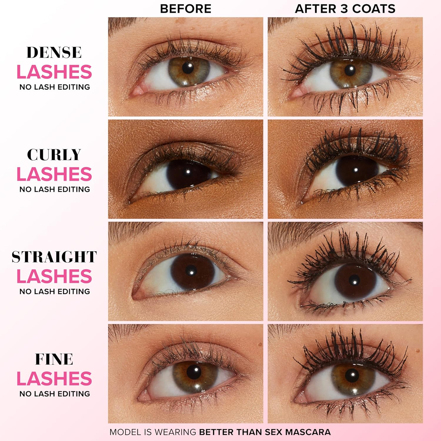 (Black) - Too Faced Sex Mascara 10Ml Full Size image number 5