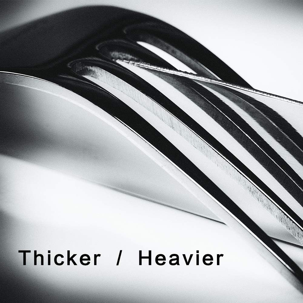 Snamonkia Set of 12 Dinner Forks Stainless Steel, 8 Inches, 18/10 Large Table Forks for Salad Steak Spaghetti image number 2