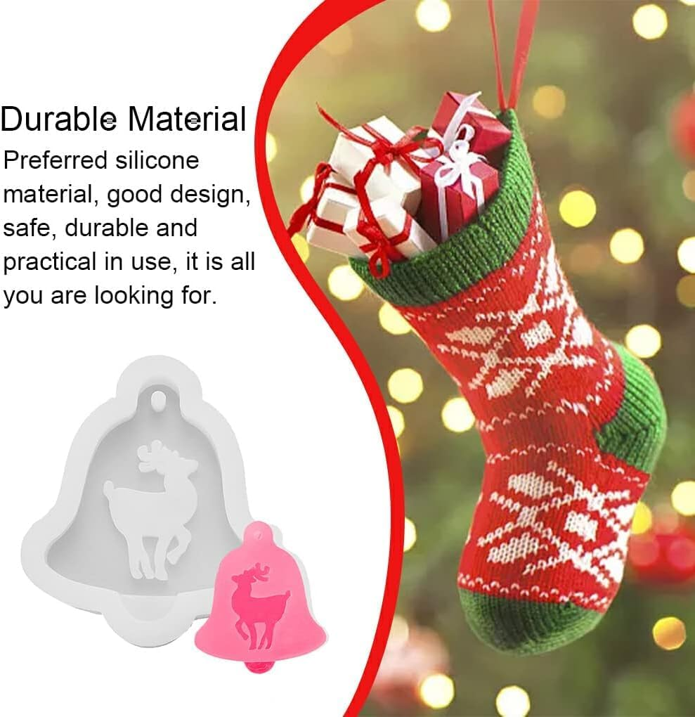 Biscuit Molds Kitchen Baking Handmade Christmas Themed Embossed Mould Dessert Fondant Casting Die Cupcake Chocolate, Elk Sign image number 5