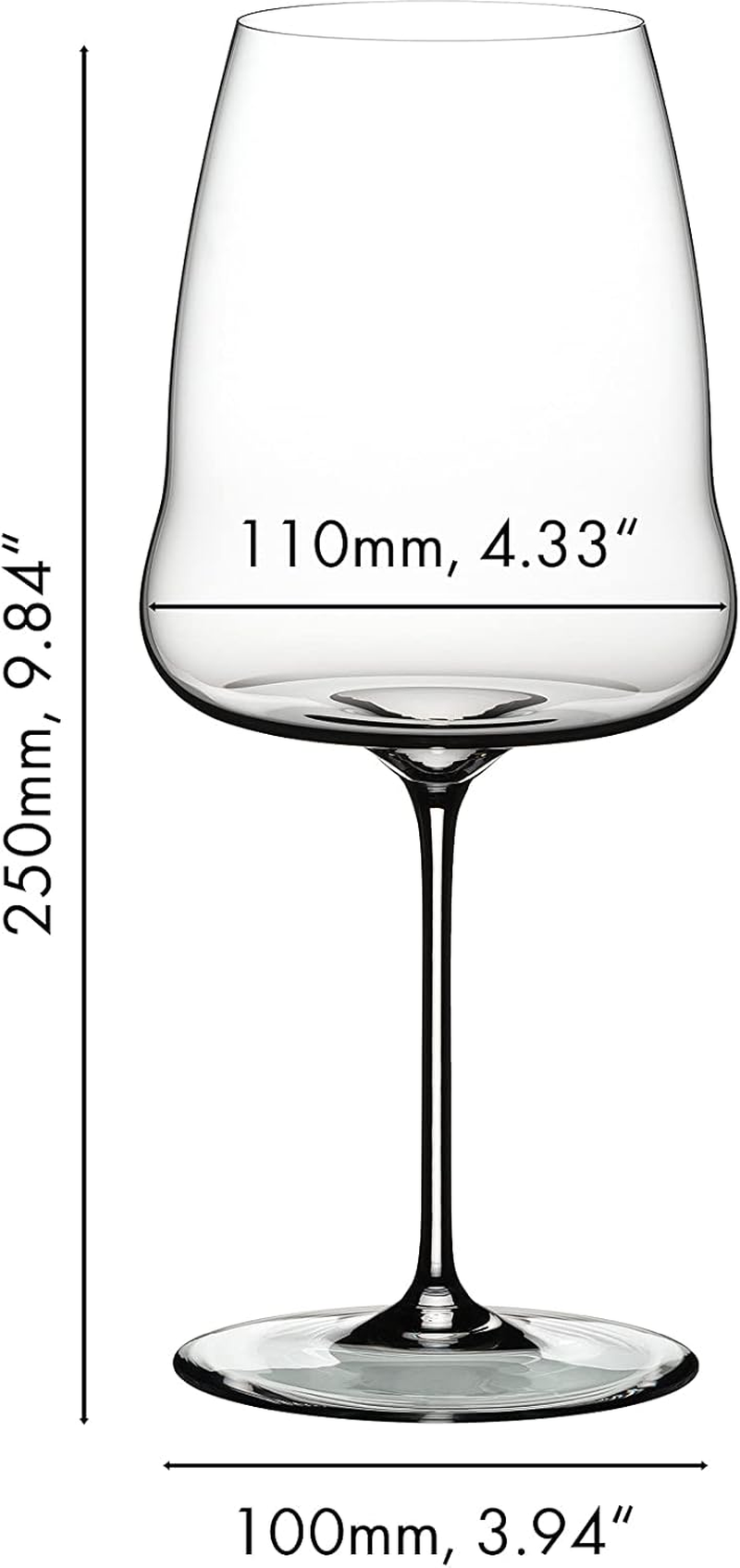 Riedel Winewings Syrah Crystal Wine Glass, Clear &ndash; Enhances the Bold, Complex Flavours of Syrah Wines &ndash; Elegant Glassware for Wine Collectors & Connoisseurs &ndash; 865 Ml Capacity image number 4