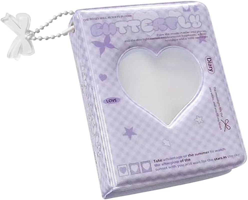 FRAINBOWZ 3 Inch Kpop Photo Card Binder, Mini Album Holder Organizer Book, Photocard Sleeves, Waterproof Album Collection for Idol Photos Gifts image number 1