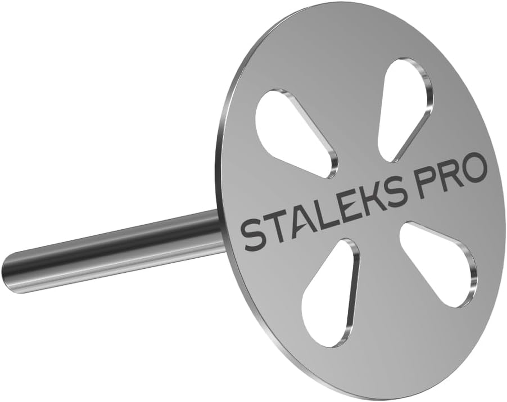 STALEKS Pododisc 20Mm Pedicure + 5 Spare Files 180 Grit Professional Home Use Stainless Steel (Pdset-20) image number 5
