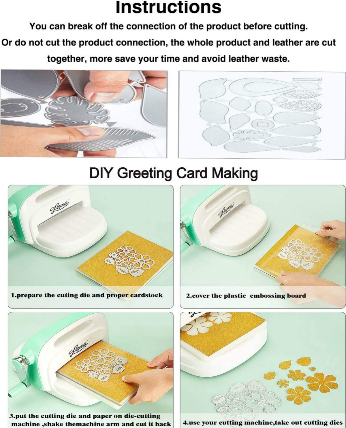 Christmas Star Tree Metal Crafts Cutting Die Cuts, DIY Crafts Template Christmas Tree Scrapbook Cards Cutting Dies Cut Stencils for DIY Embossing Card Making Decorative Paper Dies Scrapbooking image number 5