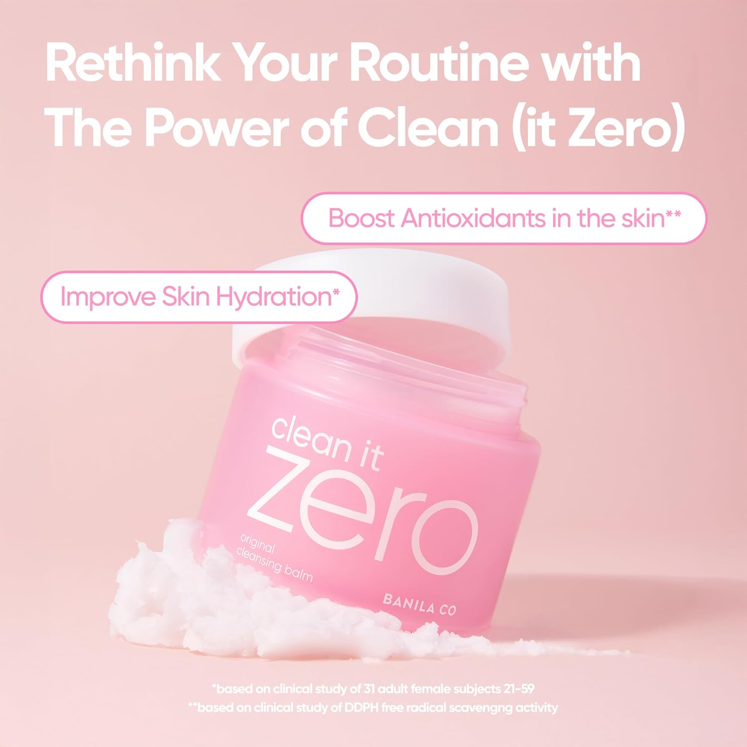 BANILA CO Clean It Zero Original Cleansing Balm (BIG Size) - Korean Makeup Remover for All Skin Types- Vegan & Made with Acerola Berry & Vitamin C - 180Ml/6.08 Fl Oz image number 5