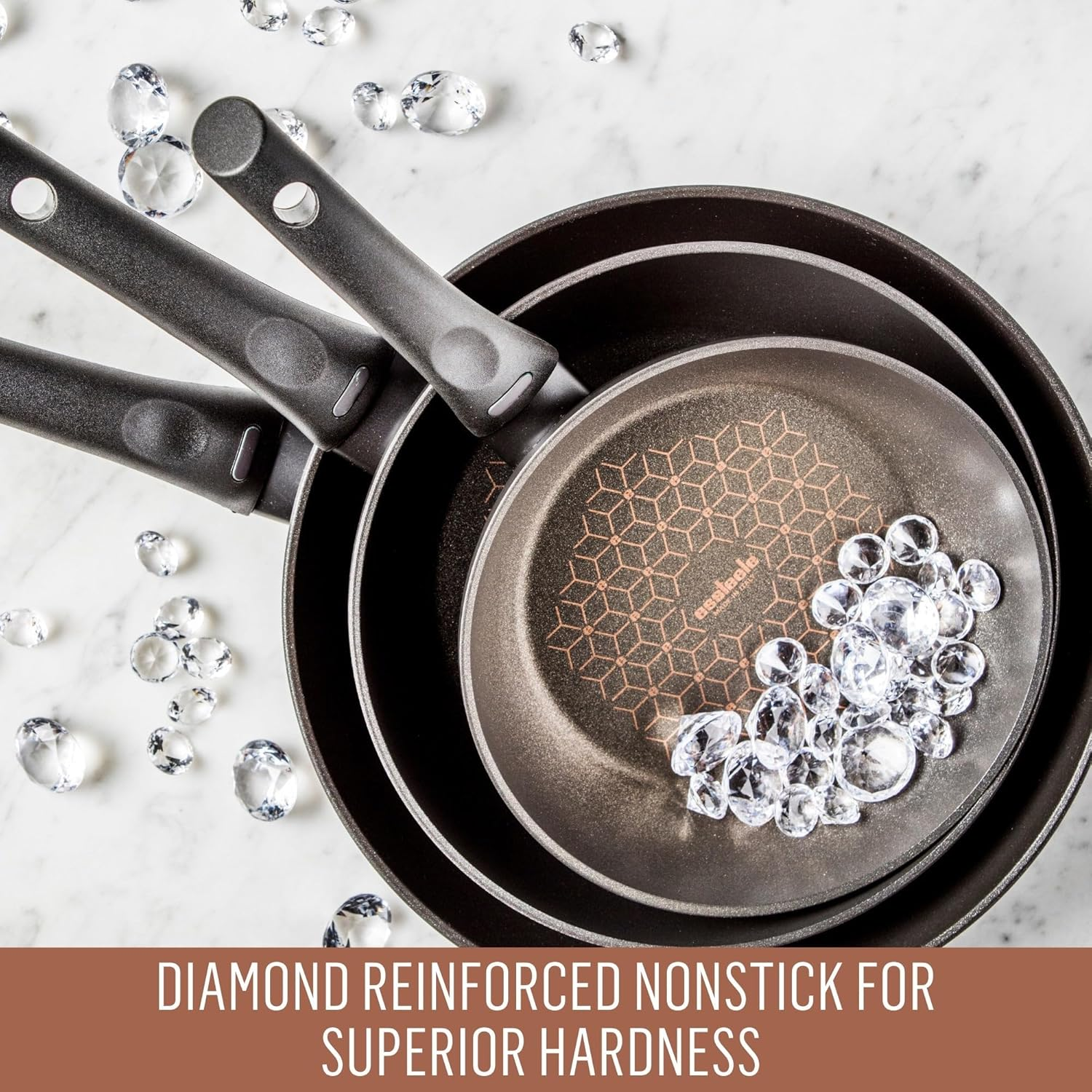 Essteele per Salute Nonstick Induction Covered Casserole 28Cm/7.7L image number 6