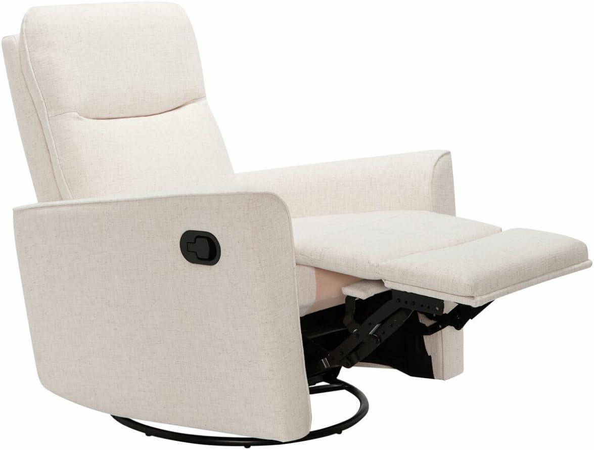 Il Tutto Felix Recliner Glider Nursery Chair, Sea Shell - Sea Shell image number 6