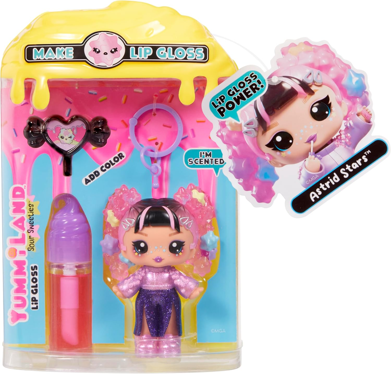 Yummiland Lip Gloss Doll Sour Sweeties - Astrid Stars (Solid)
