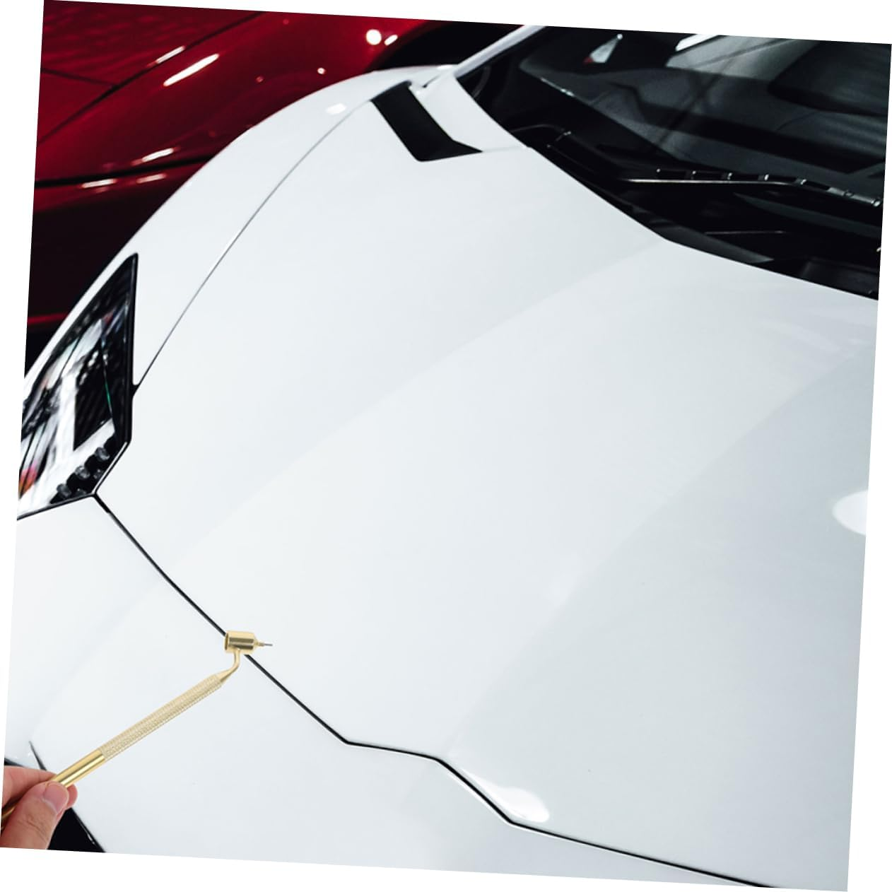 SOLUSTRE Fine Line Car Scratch up Paint Pen Precision Detail Painting Tool Fluid Writer for Car Paint Repairs image number 3