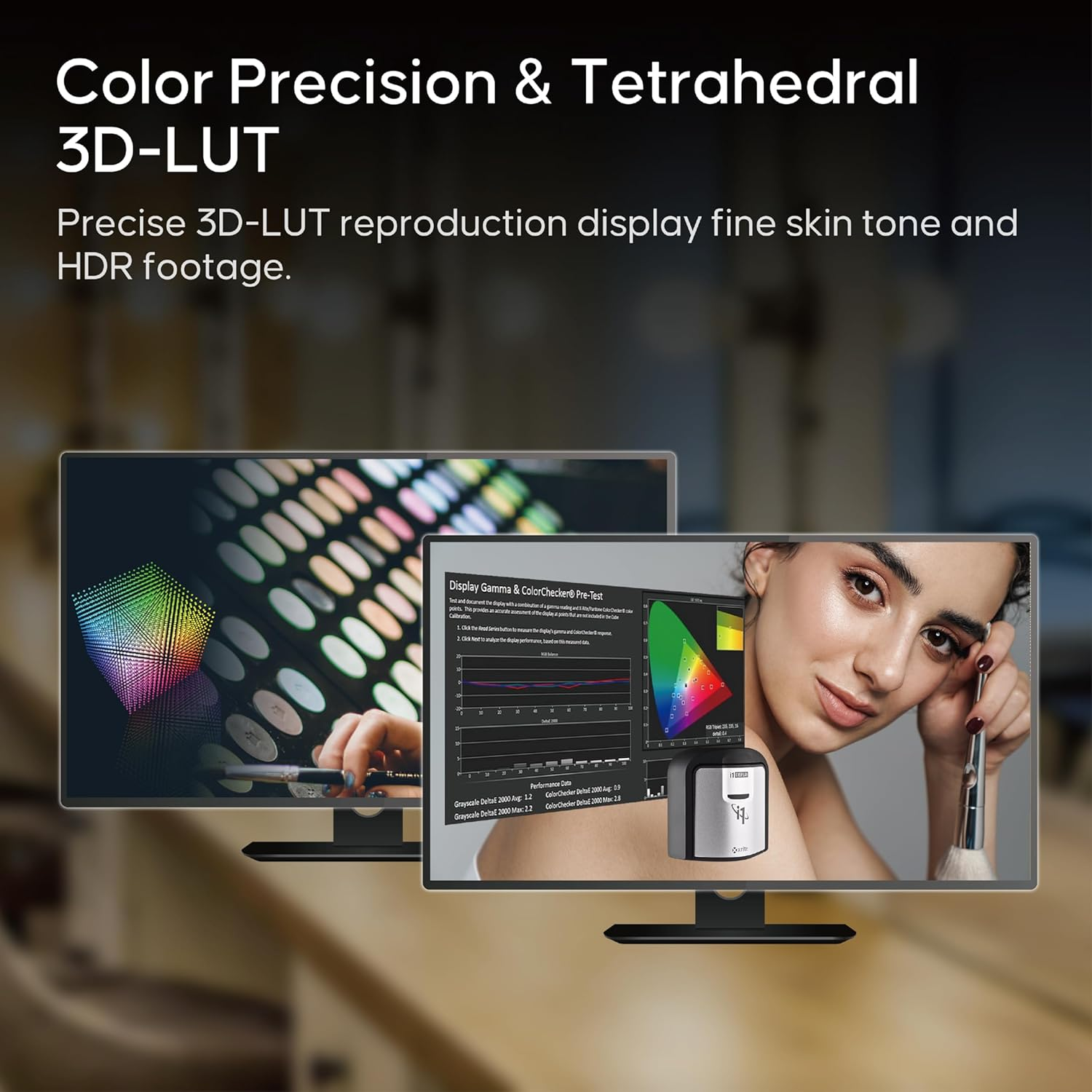 Osee G7 Pro DLSR Camera Monitor 4K 3000Nits 7 Inch Touch Screen Video Field Monitor with Camera Control, 3G-SDI HDMI In/Out, 3D-Luts, Touch to Focus, New UI Flexible Power Supply image number 2