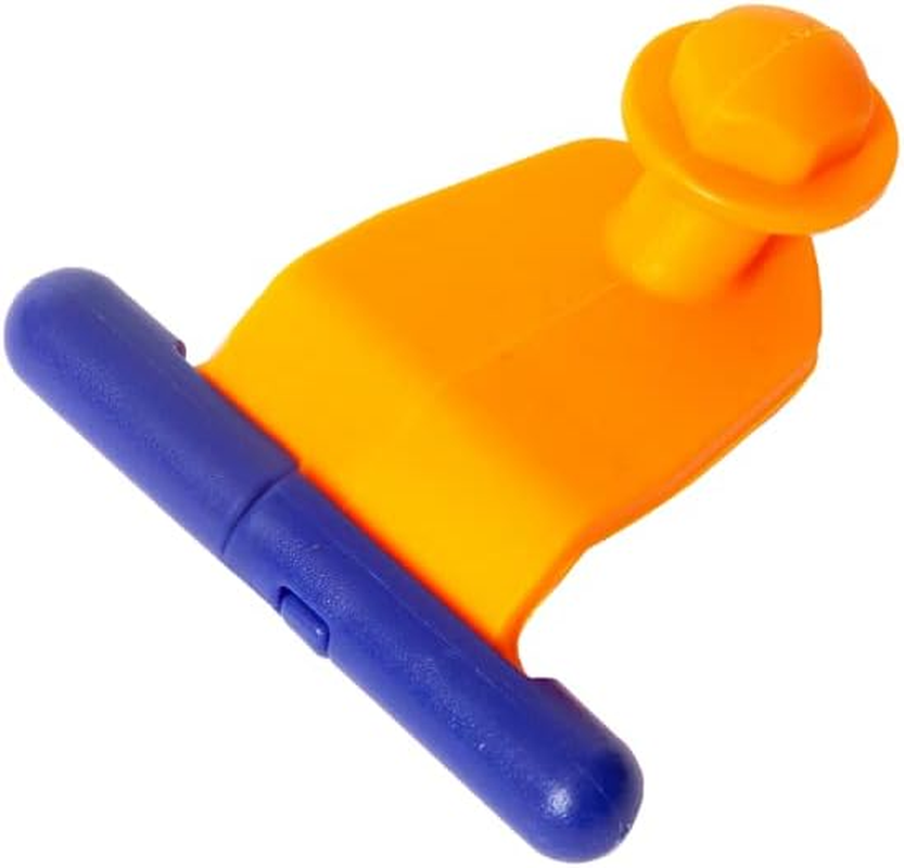 Peggy Peg - Croc-Adapter for Awning Clamps 4 Pcs - 5Mm & 8Mm- Motorhome Piping Rails - Motorhome, Caravan & as Camping Accessories - Compatible with Peggy Peg Crocodile Clips, Storm Strap & L Hooks