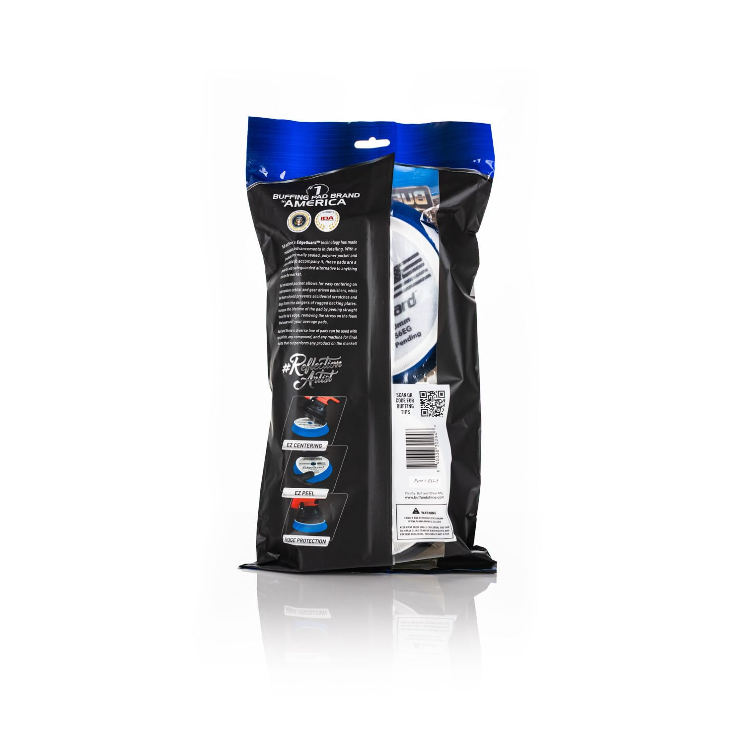 Buff and Shine - Edgeguard Foam Buffing Kit - Multicolor - 5" - Pack of 4 image number 7