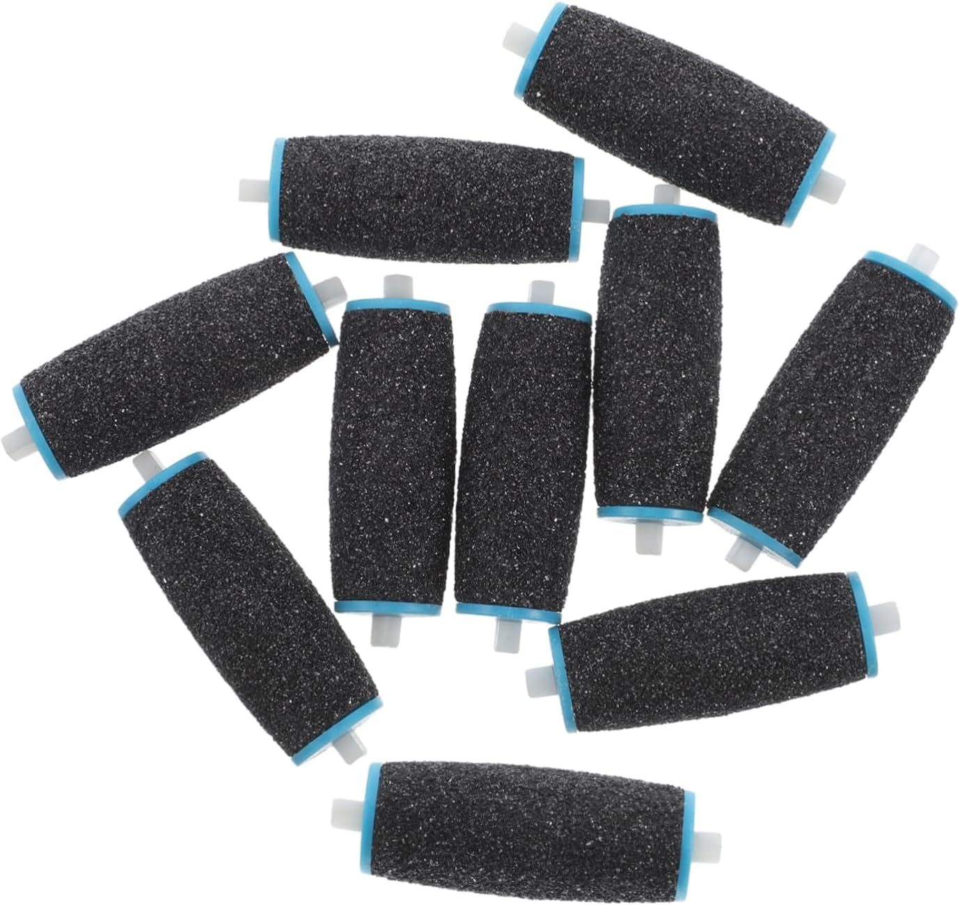SECFOU 10Pcs Foot File Replacement Rollers for Callus Remover Pedicure Accessories Electric Foot File Roller Heads image number 4