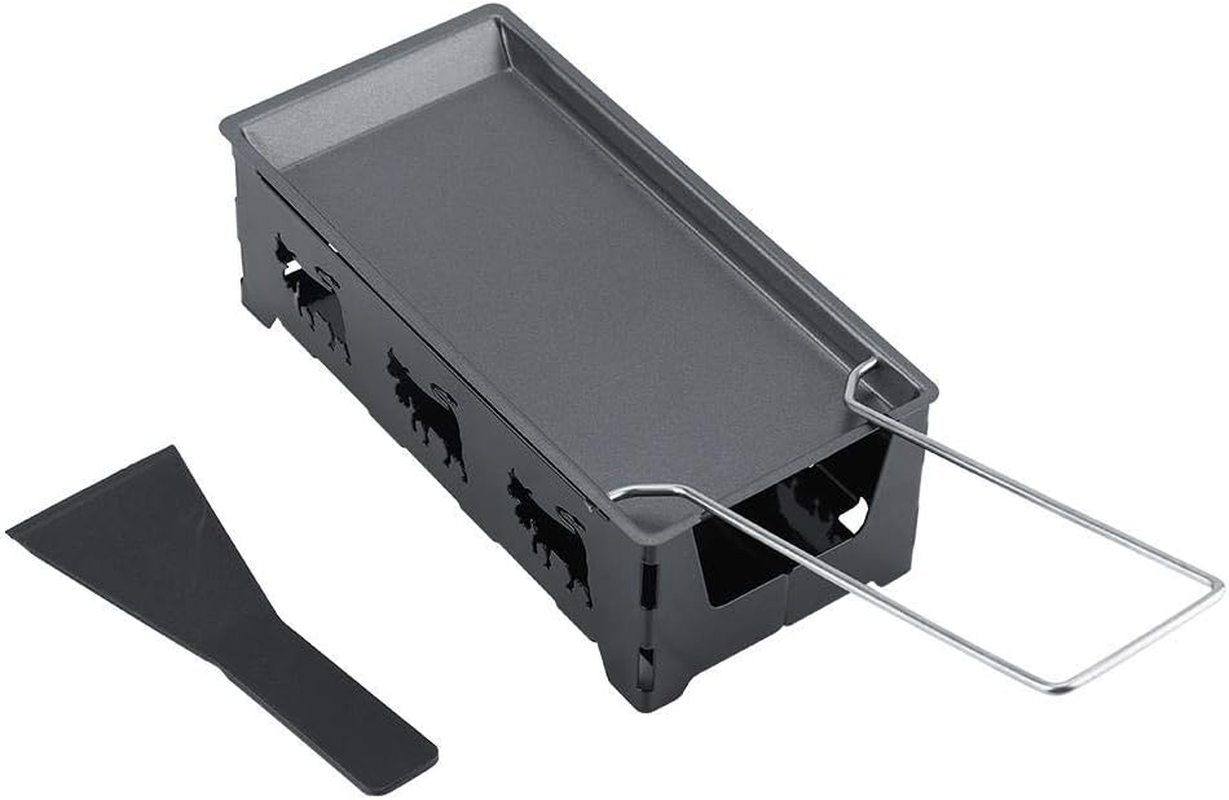 Cheese Melter Raclette Table Grill Raclette Pan, Raclette Set, for Baking for Melting Home Kitchen Grilling Tool