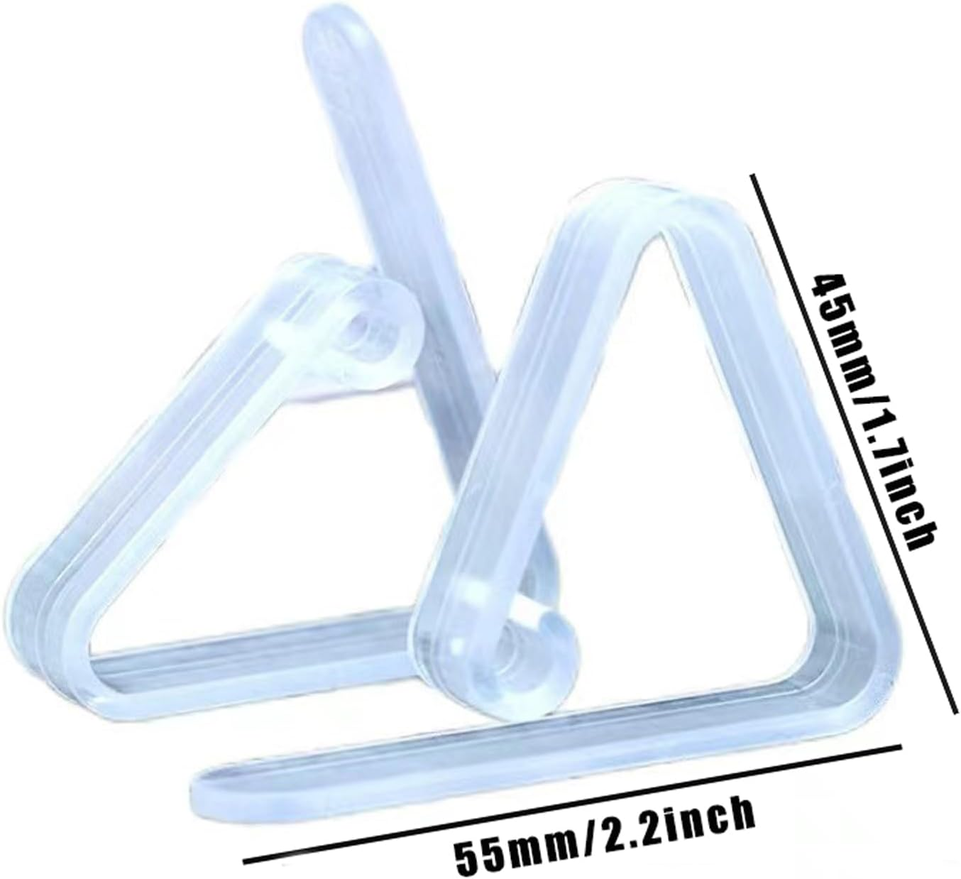 GERILKAI 24 Pack Tablecloth Clips - Clear Plastic Table Cloth Hold Clips -Outdoor Tablecloth Clips for Home Wedding Party Indoor Outdoor Events image number 3