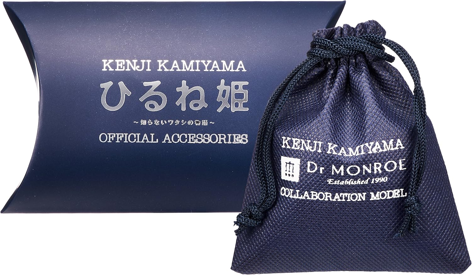 Dr. Monroe HRN-11-SV Official Accessory Skull Hair Rubber 925 Silver Director Kenji Kamiyama "Hirune Hime" Official Accessory, Rubber Metal image number 1