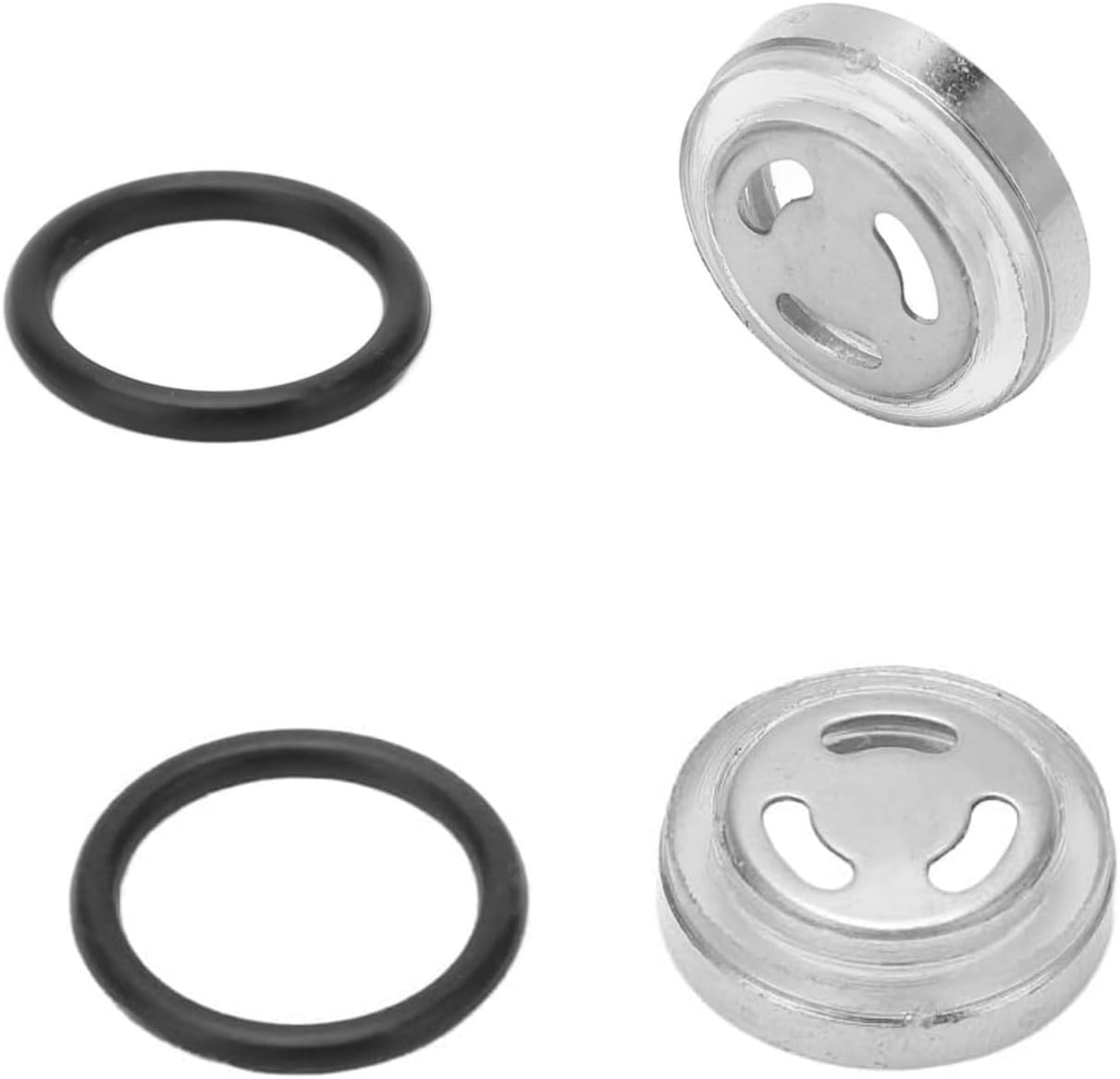 Sight Glass Lens Gasket Repair Kit, 2 Sets 18Mm Brake Master Cylinder Reservoir Sight Gasket Set, Motorcycle Accessory with Seal Rings for Motorcycle ATV Dirt Bike image number 6