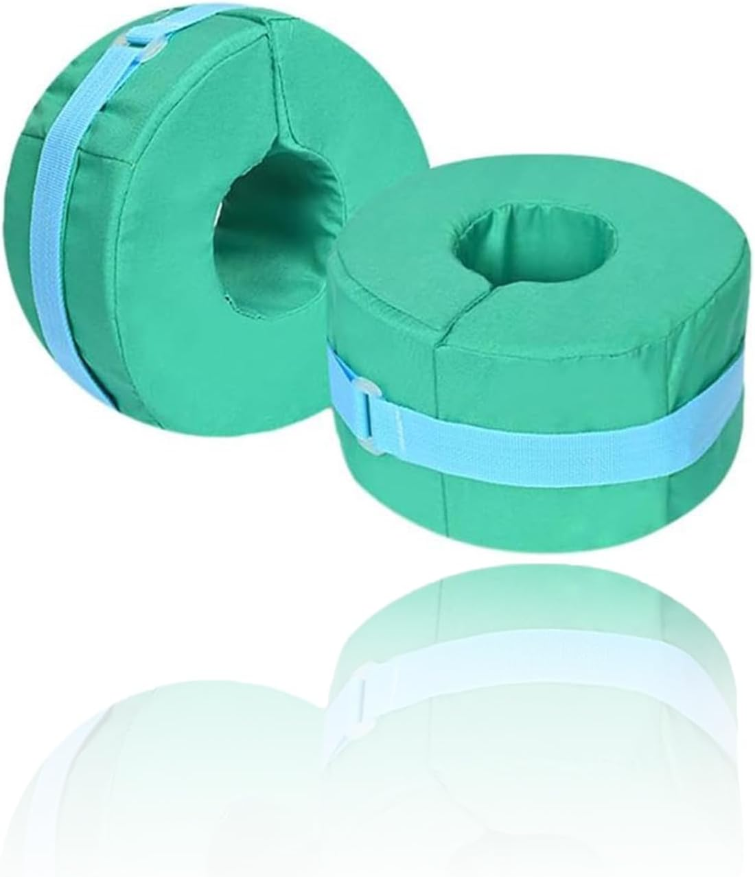 2 Pcs Foot Elevation Pillows - Ankle Heel Elevator Wedges for Support & Recovery - Medical Cushion for Bed Sore, Pressure Ulcer, Surgery - Leg Rest Foam Pillow Set image number 2