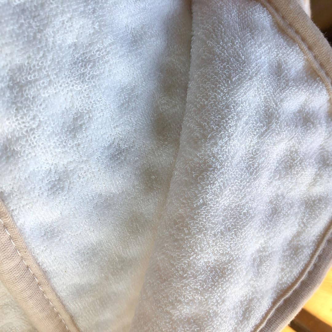 Waterproof Baby Changing Pad &ndash; Soft Cotton Top, Leakproof TPU Back, Reusable & Washable for Potty Training & Elimination Communication (Stripes) image number 4