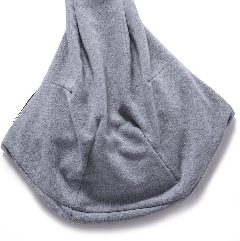 CYBERNOVA Reversible Pet Sling Carrier Bag Adjustable Length up to 13+ Lbs - Offers Strength and Comfort Carrier Bag with Your Dog Cat on Trip (Grey) image number 2