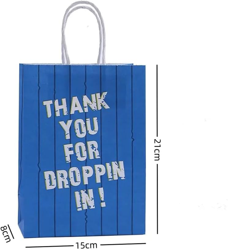 12X Supply Supplies Birthday Decoration Paper Bag Kids Lolly Bag Favour Box Kraft Treat Box Gift Box Gable Box Gift Bag Themed Party Bag