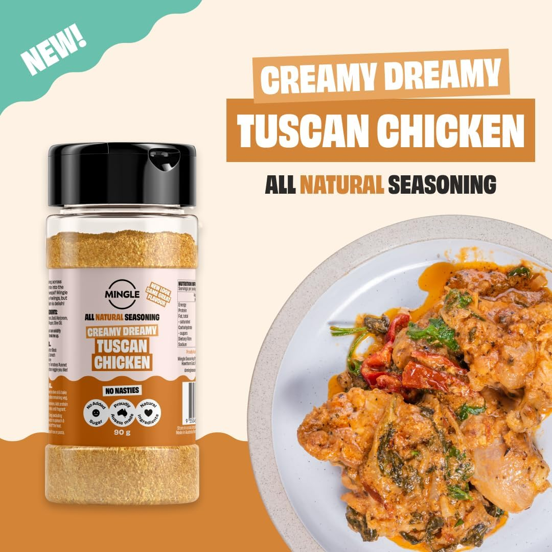 Mingle Seasoning No Nasties Creamy Tuscan Chicken image number 1