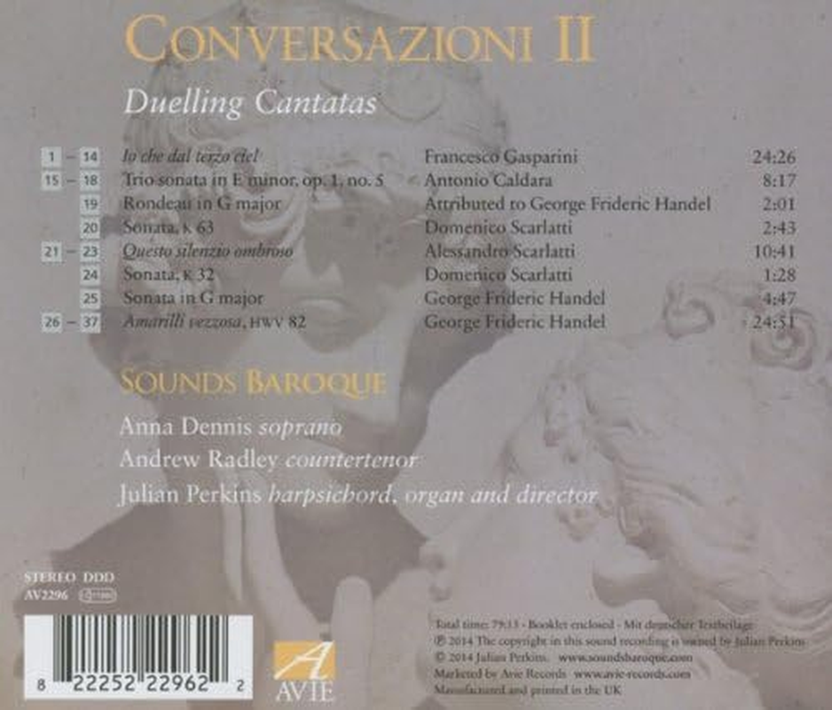Conversazioni II: Duelling Cantatas image number 1