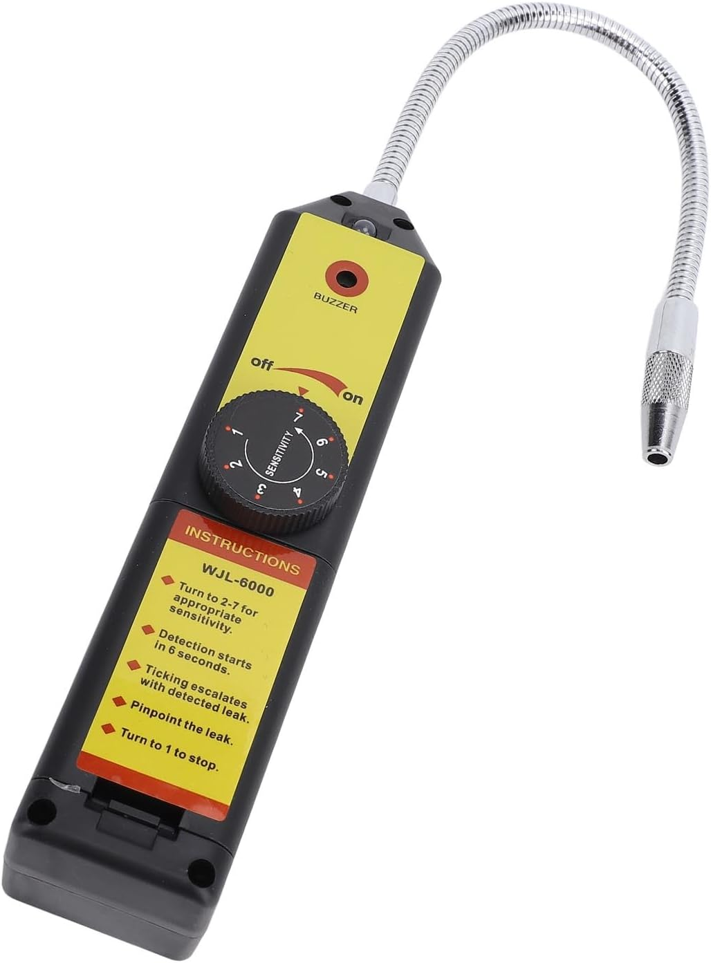 Jiawu HVAC Refrigerant Leak Detector Advanced Sustainability Frans Feaks Gas for Climination R22 R410A R134A R1234YF, Ideal for HVAC Professionals (Without LED Light) image number 3