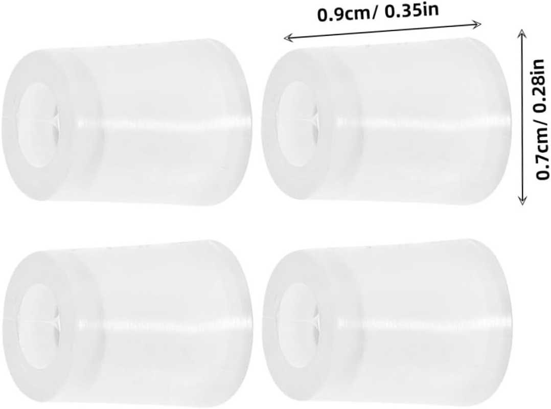 TEHAUX 100Pcs Perfume Syringe Dispenser Adapter Liquid Refill Transfer Tool Bottle Adapter for Perfume Syringe Extraction and Injection image number 2