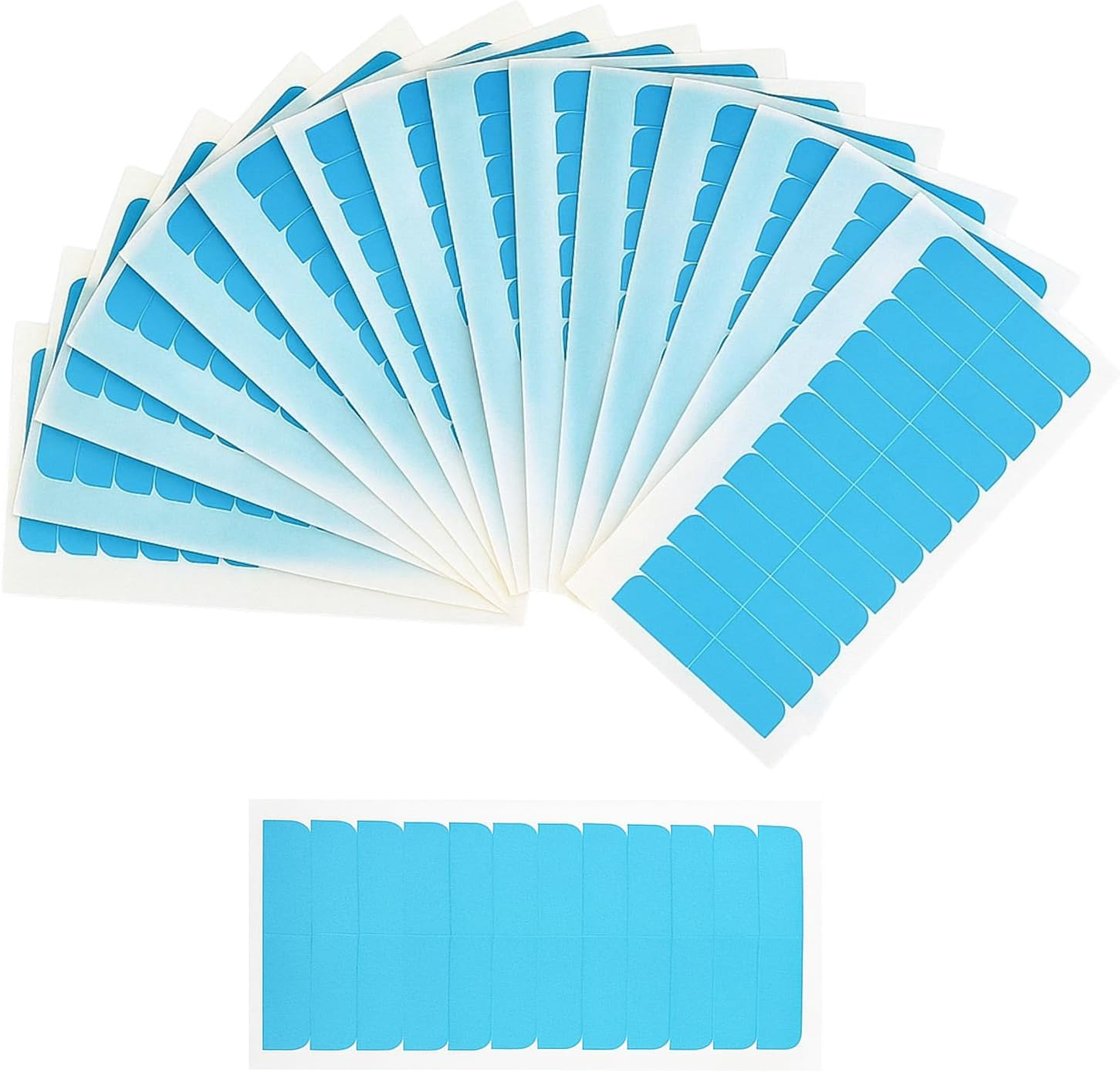 180 Pcs Hair Extension Tape, Double Sided Adhesive Tape for Hair Extensions and Wigs, Strong Hold Sweat Resistant Tape Tabs 4Cm X 0.8Cm, No Residue