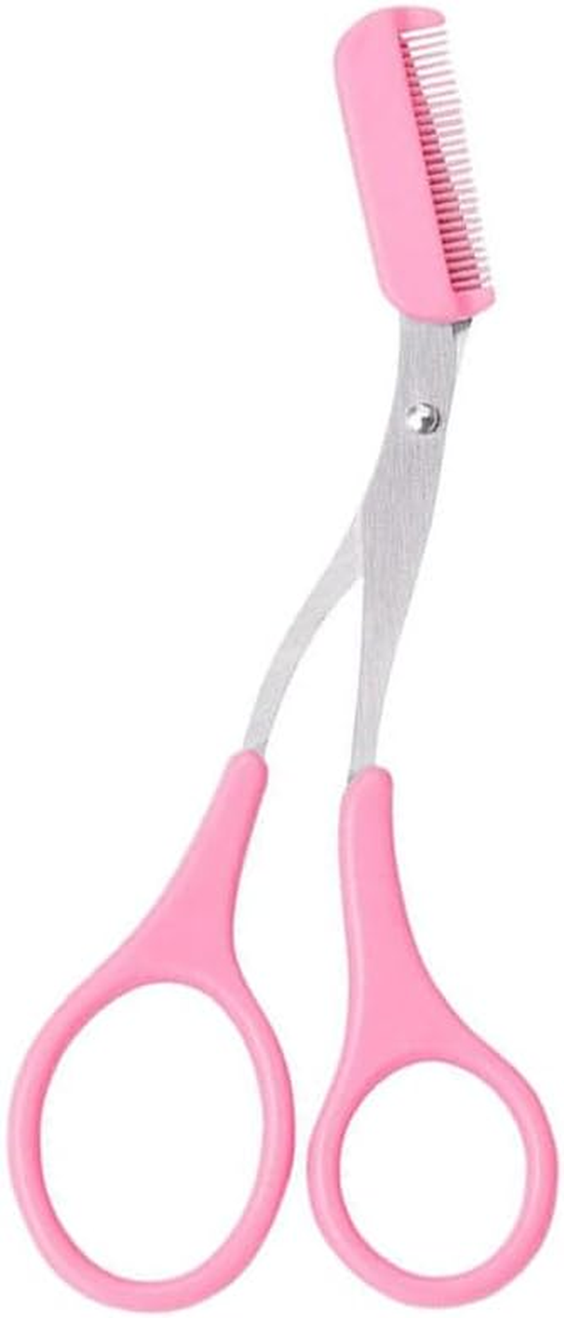 AIMALL Stainless Steel Eyebrow Scissors with Comb, Makeup Trimming Tweezers Tool, Durable Beauty Kit for Women&rsquo;S Precision Eyebrow Shaping