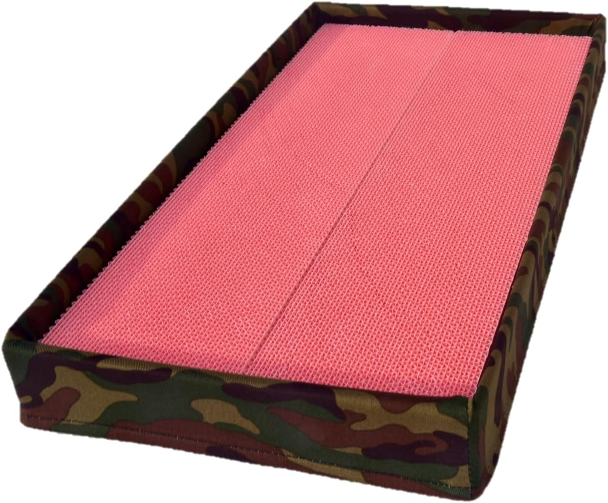 Tono Core Co., Ltd. Color Nail Sharpener [Togitai Nyan! Camouflage Pink] Wide Type with Frame Powder Cat Claw Sharpener Made in Japan Durable image number 1