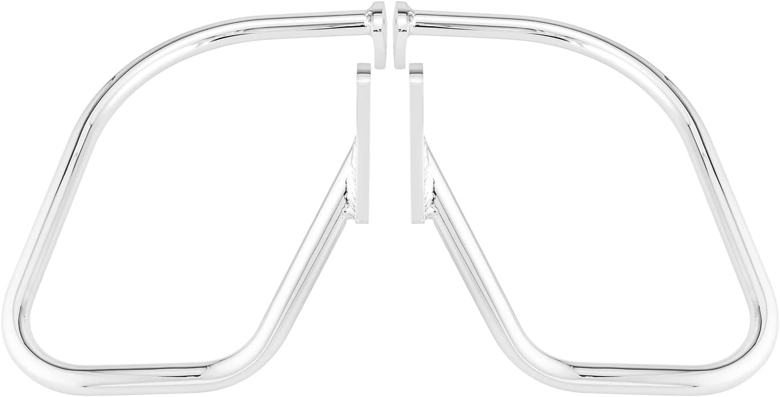 Wsays Rear Engine Guard Highway Saddlebag Crash Bar Compatible with Harley Softail Deluxe FLSTN 2005-2017