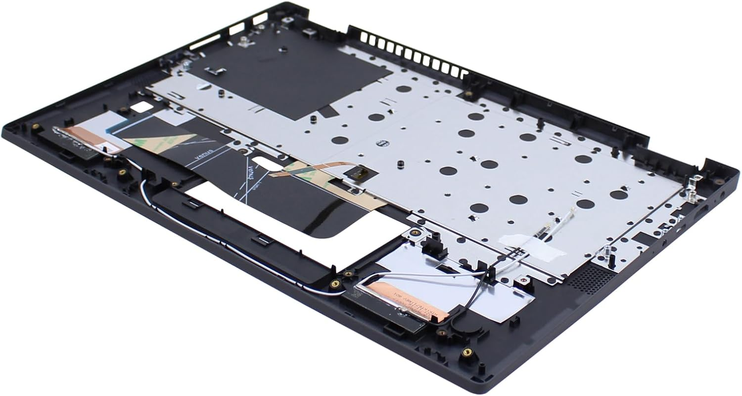 Applianpar Upper Case Palmrest with Backlit Keyboard 5CB0Y85490 for Lenovo Flex 5-14IIL05 ARE05 ITL05 Laptop Gray image number 6