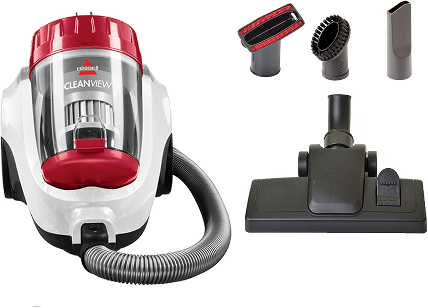 BISSELL Cleanview Bagless Canister Vacuum 1994F with Multi-Cyclonic Technology & Powerful Suction for Hard Floors & Carpets image number 2