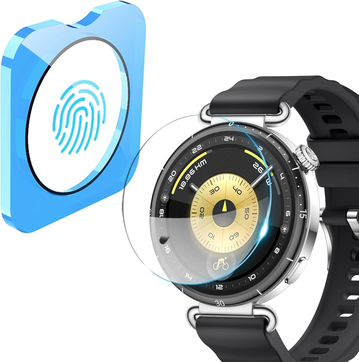 Lemxiee 4 Pack Tempered Glass Lens Protection Film for Samsung Galaxy Tab A11 & A9 8.7" HD Protection Camera Lens Protector