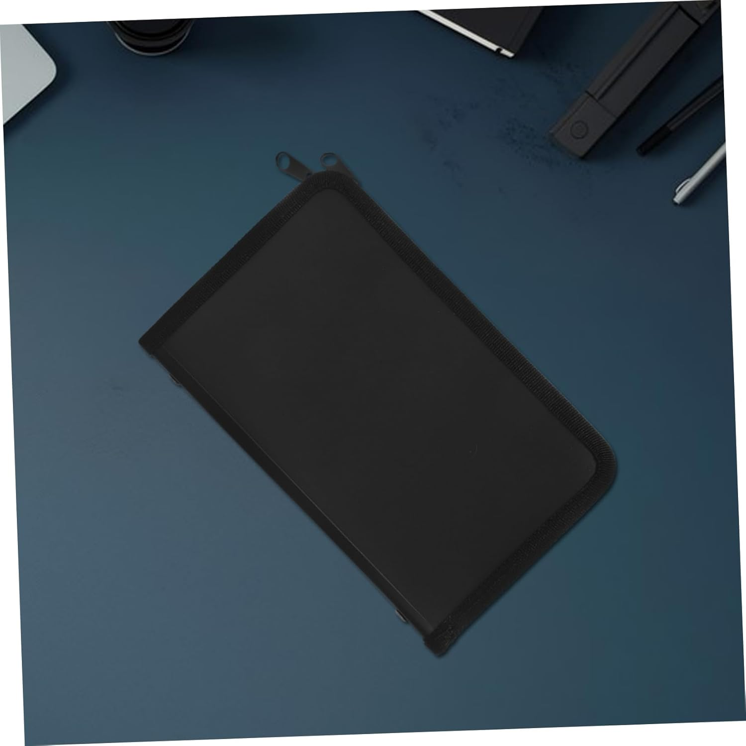 WEKAMOS Mini Accordion File Folder Document Organizer with Zipper for Receipts Bills Cards Lightweight Portable Storage for Important Documents and Items