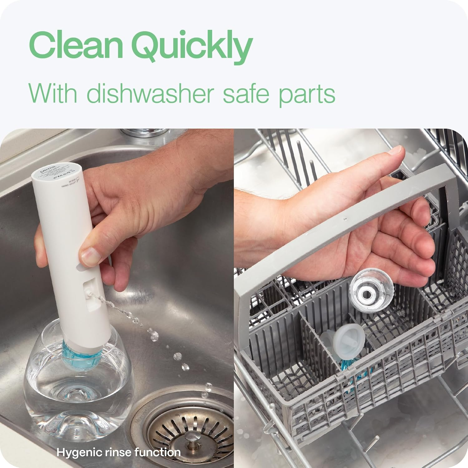 Perma Electric Nasal Aspirator, Strong Adjustable Suction with 5 Levels, Soft Silicone Tips for Newborns and Toddlers, Quiet Rechargeable Design, 130-Minute Runtime, Easy Clean, Includes Multiple Tips and Case image number 6