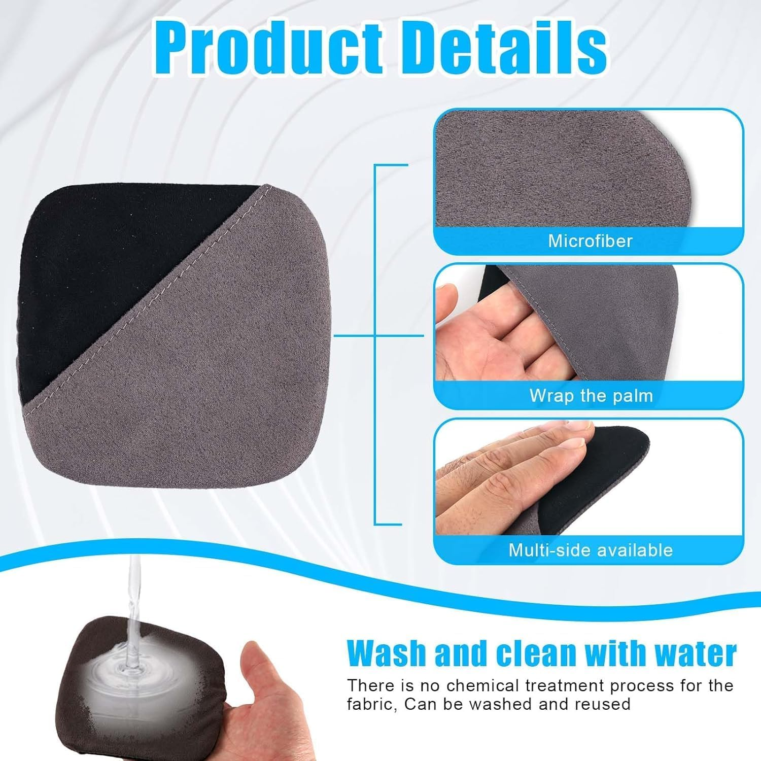 1Pc Car Cleaning Wipes Car Screen Cleaner Lens Cleaner Cloth Screen Cleaning Pad Phone Screen Cleaning Cloth Eyeglass Cleaner Polishing Cloth,Car Cleaning Wipes Phone Cleaning Wipes Car Wipes image number 4